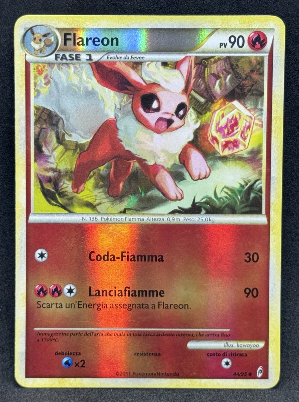 POKÉMON~FLAREON~44/95~REVERSE~CALL OF LEGENDS~EN~NM-