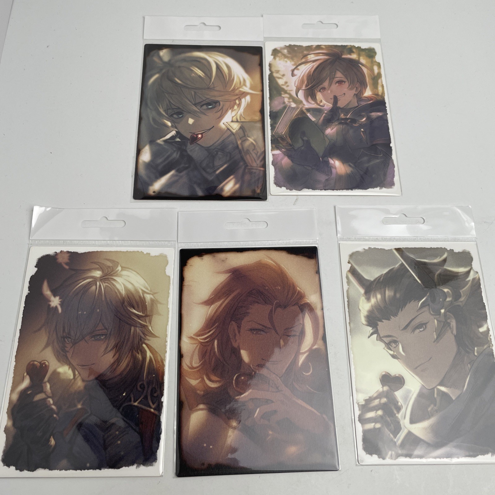 Granblue Fantasy Valentine Valentine's Day Gift 2021 Lot Of 5 Nezha Percival +