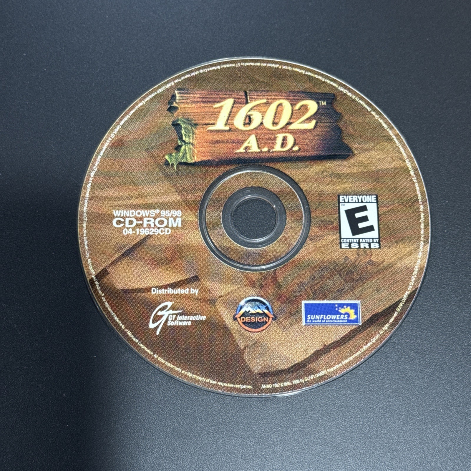 1602 A.D. Infogrames CD-ROM (PC, 2001)