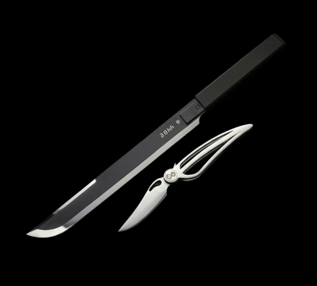 Handmade Dune Machete & Dune Prophecy Bene Gesserit Knife Replica | Carbon Steel