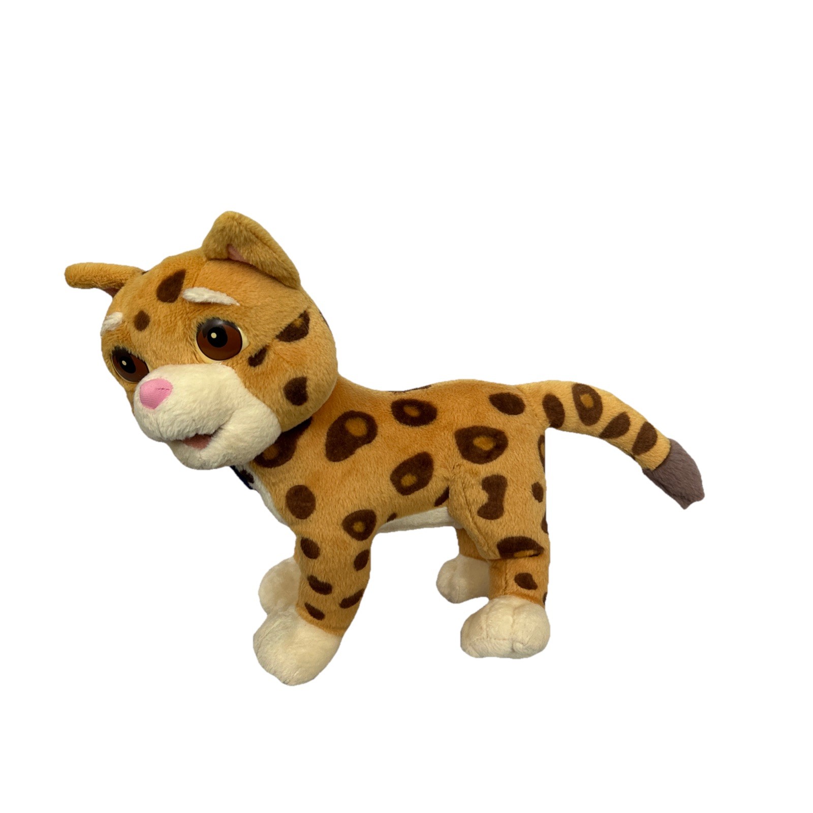 Vtg Fisher Price Nick Jr Go Diego Electronic Talking Jaguar Plush Tested Works 
