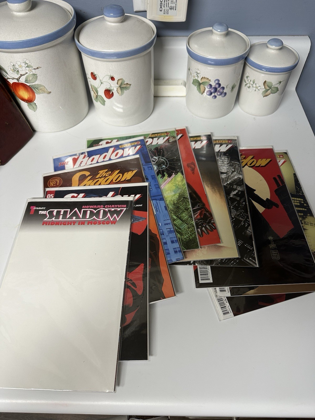 THE SHADOW COMIC LOT.  11 ISSUES. DYNAMITE Comics 1,5,7,8,9,10,11,12,13,23,25