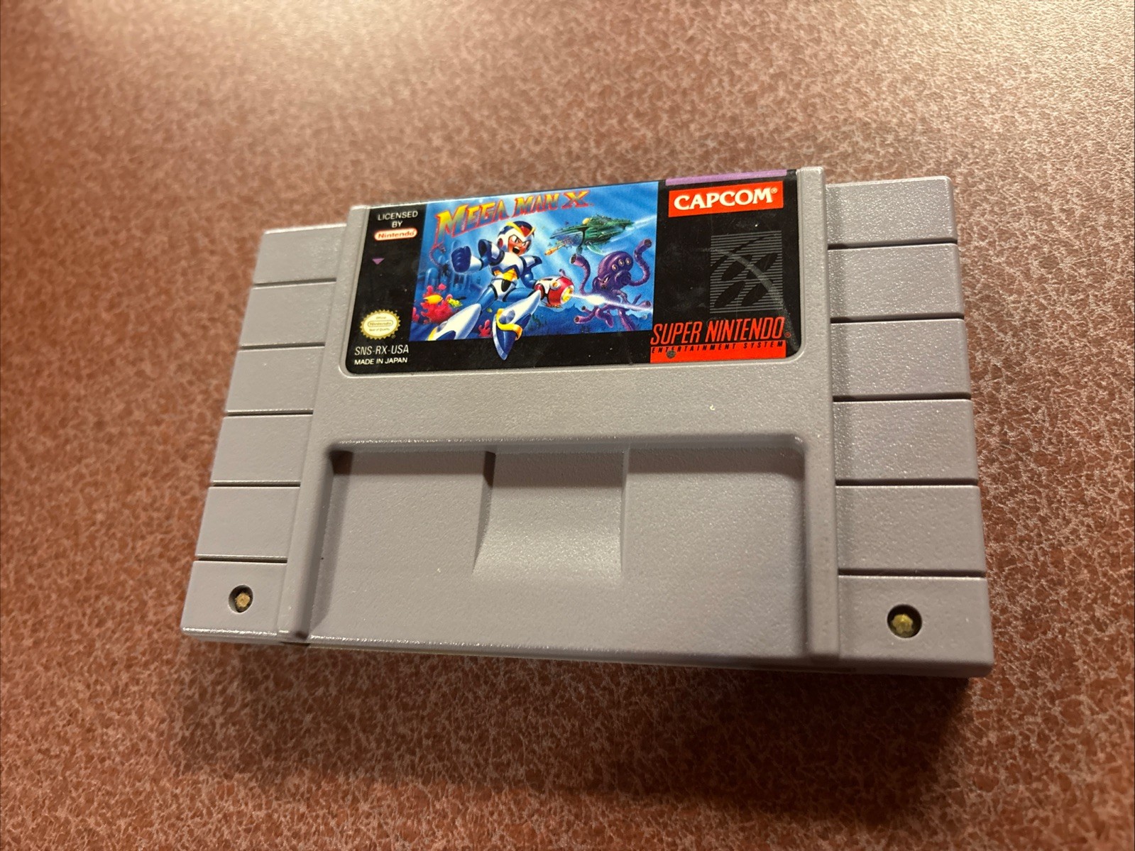 Mega Man X Super Nintendo (SNES, 1992) Authentic Game Only