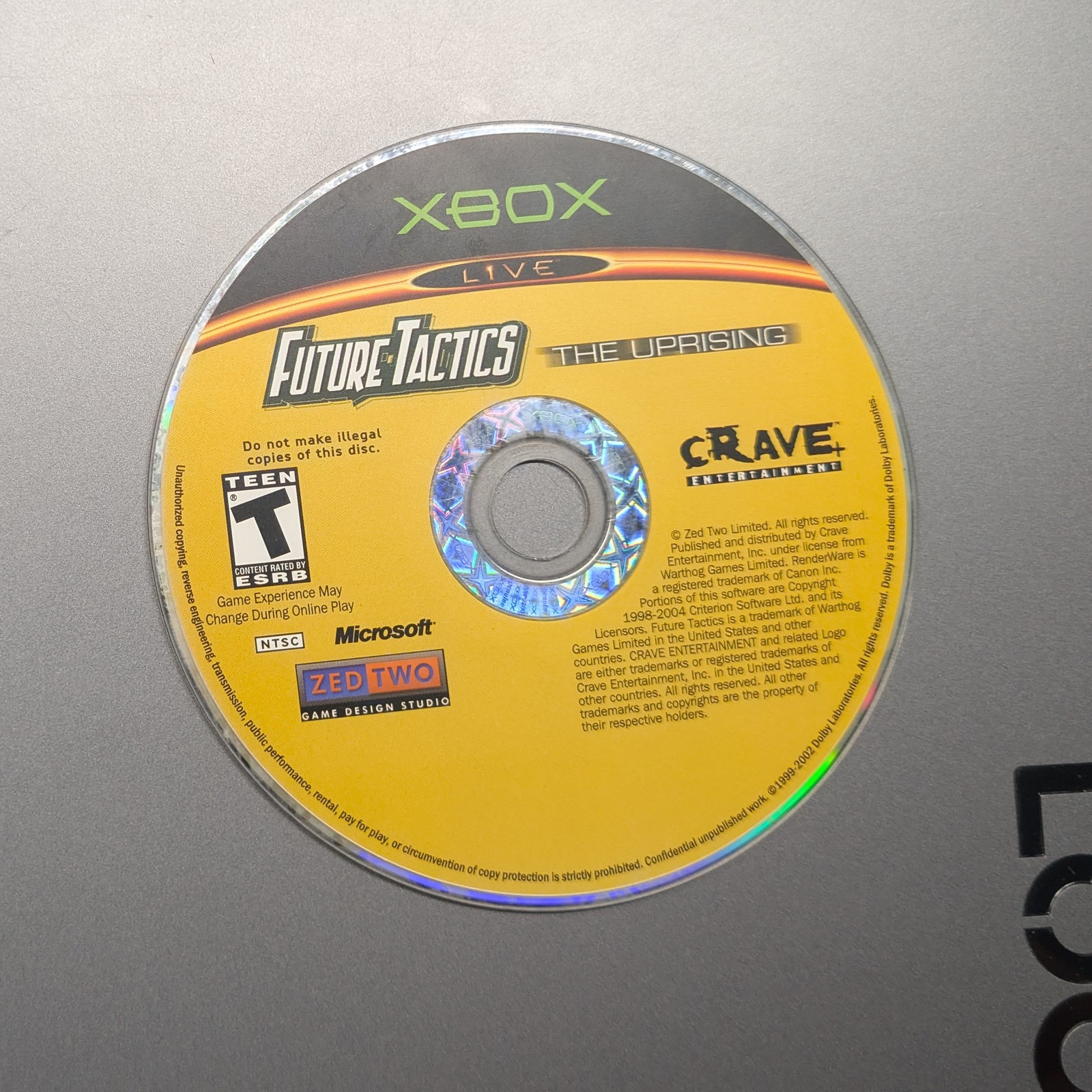 Future Tactics: The Uprising (Xbox)