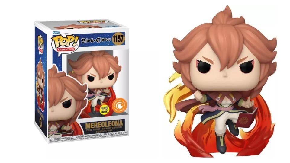 Funko Pop Animation: Black Clover - Mereoleona  GLOW Crunchyrol Exclusive #1157