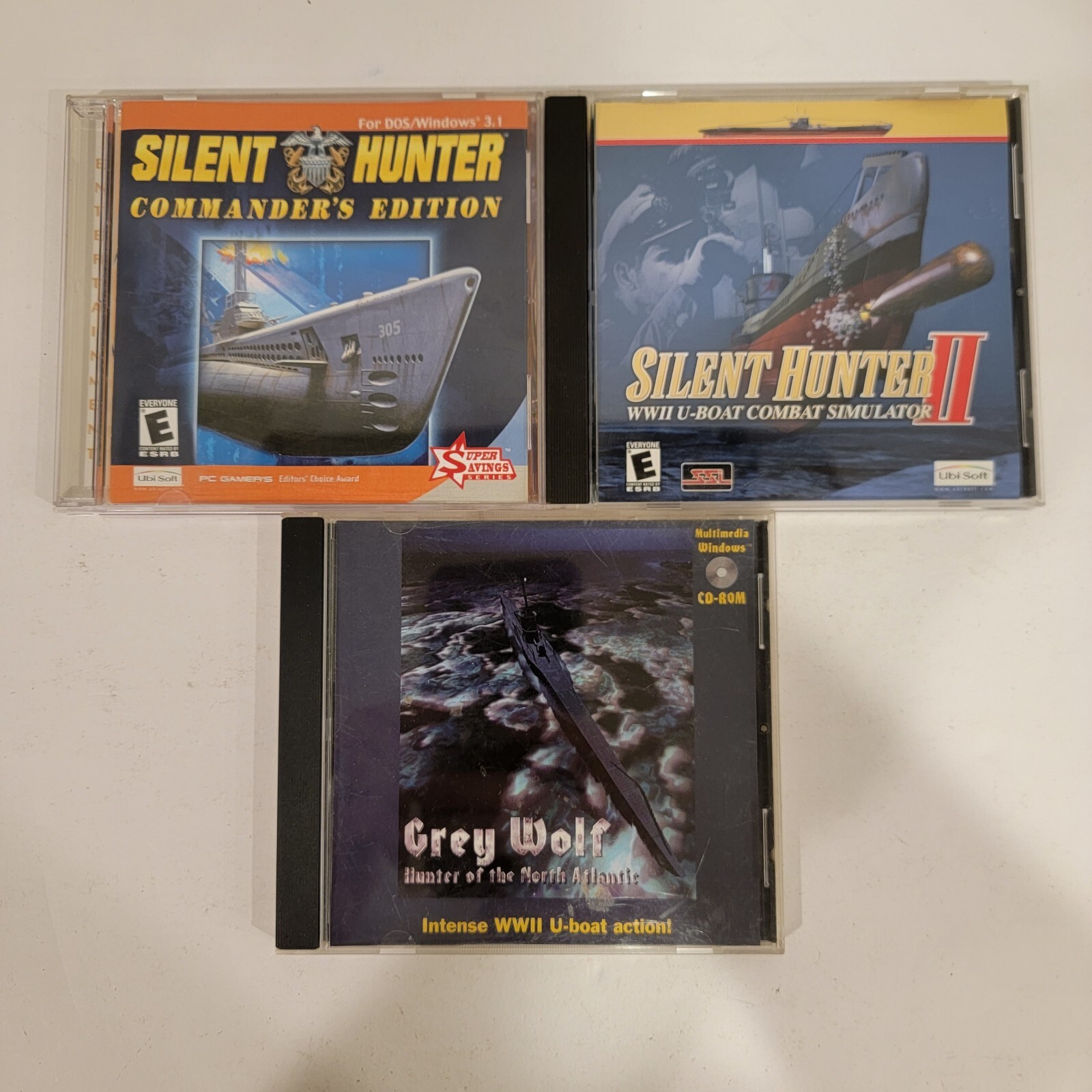 Silent Hunter: Commander's Edition, Silent Hunter 2,  Grey Wolf (PC, 1997)