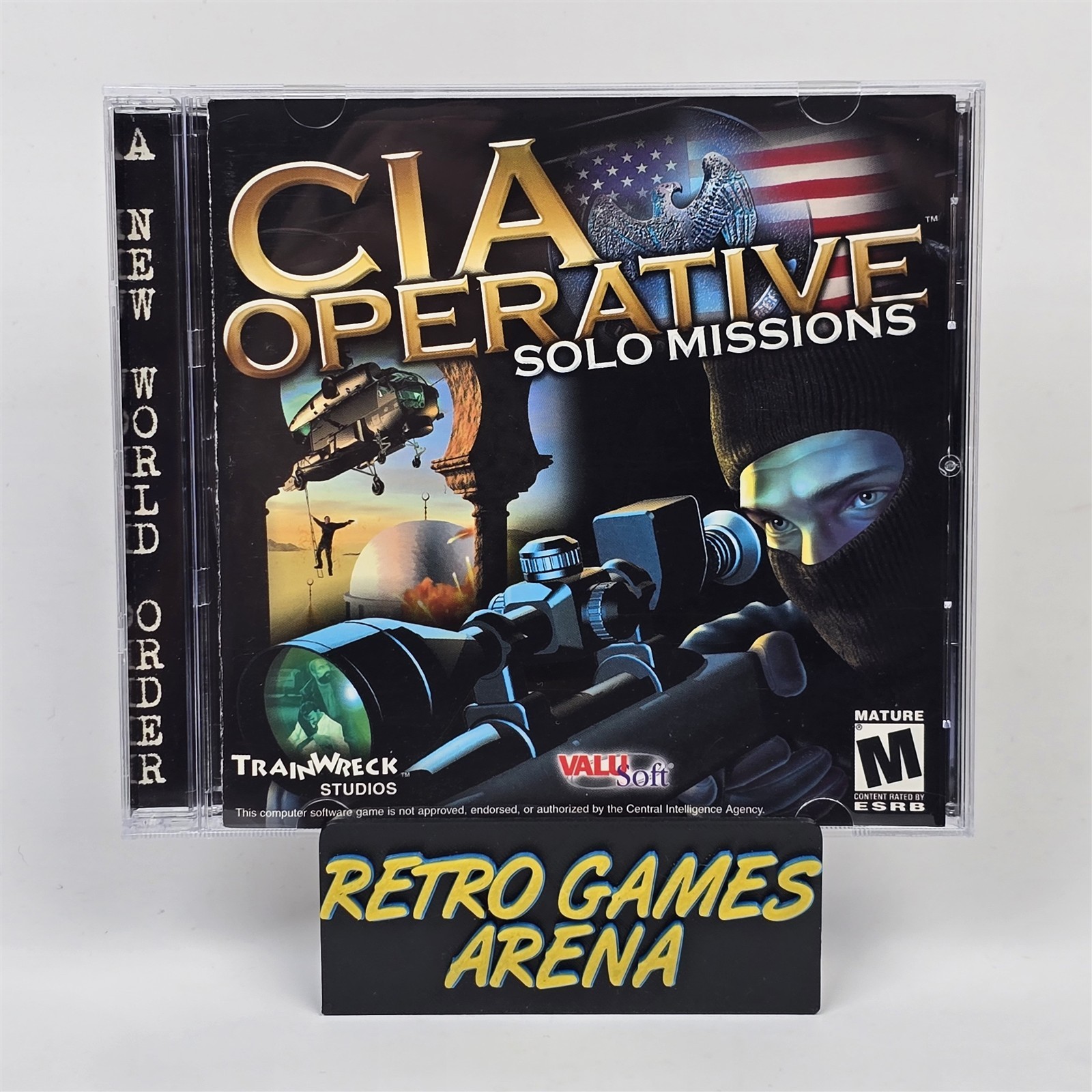 CIA Operative: Solo Missions (PC CD-ROM) Jewel CIB COMPLETE
