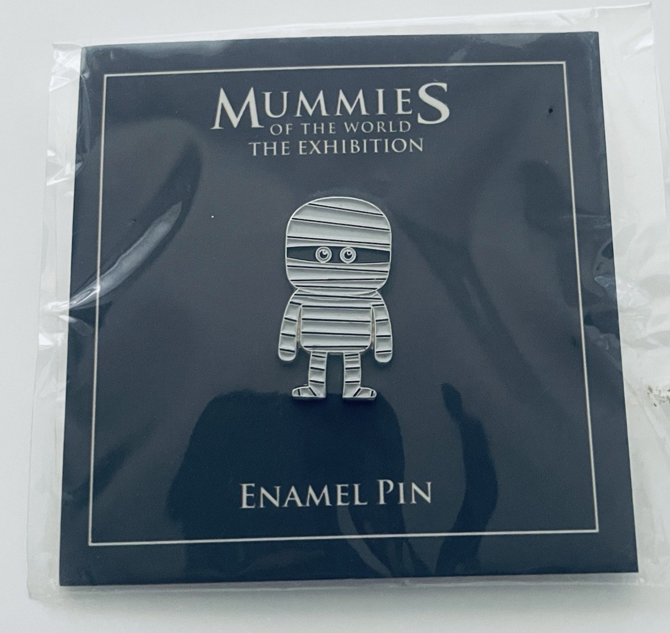Mummies of the World The Exhibition Lapel Hat Pin Enamel and Metal