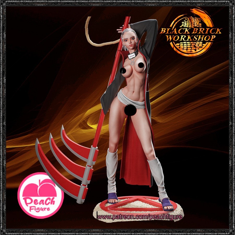 HIDAN PeachFigure UNPAINTED 3D Printing on Demand - NSFW figure model kit