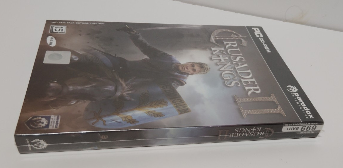 Crusader Kings II (PC) NEW Factory Sealed Strategy Game – Paradox Interactive