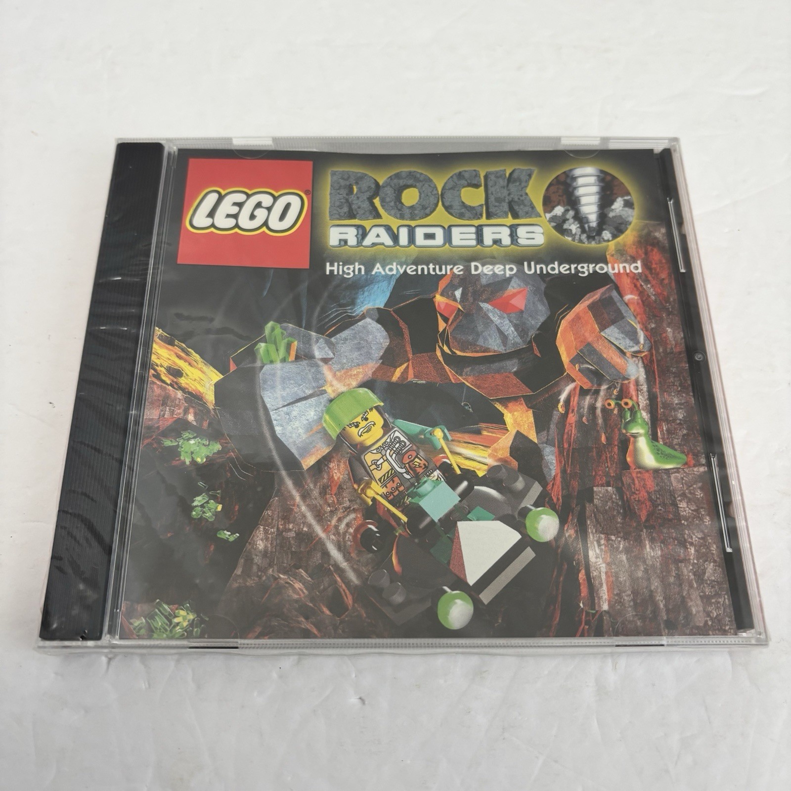 New LEGO Rock Raiders CD ROM PC Video Game Windows 95/98 Sealed