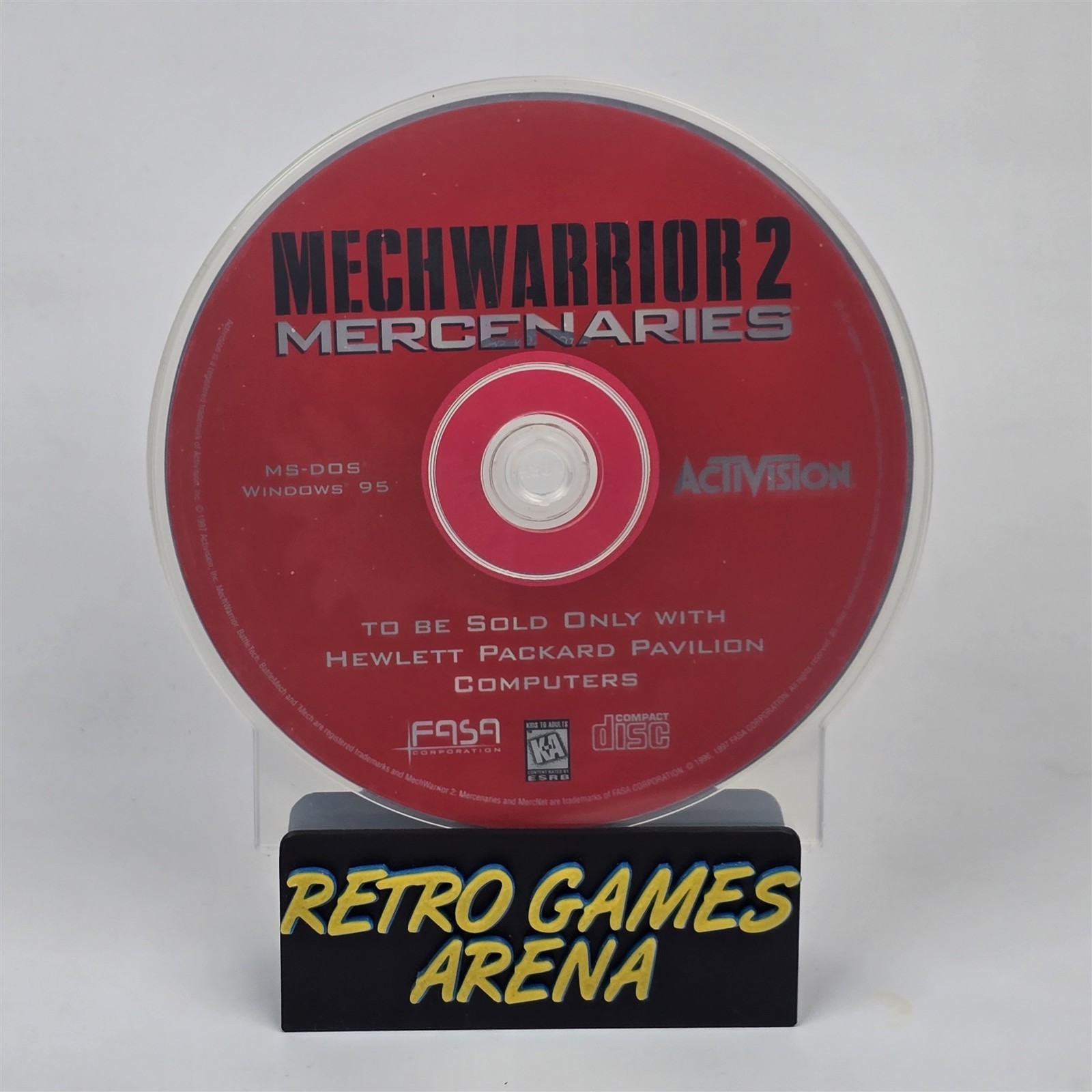 MechWarrior 2: Mercenaries (PC CD-ROM) Disc