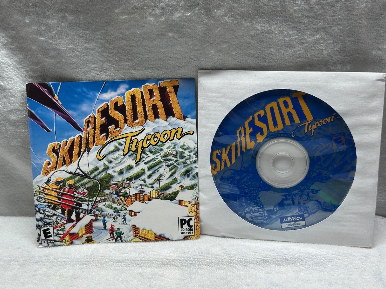 Ski Resort Tycoon PC Computer Game Disc And Manual Only