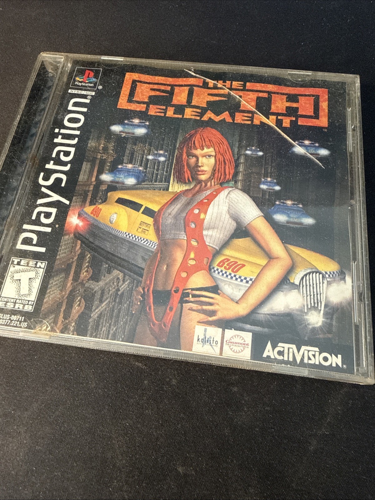 The Fifth Element (PlayStation 1 PS1) Complete CIB w/ Reg Card