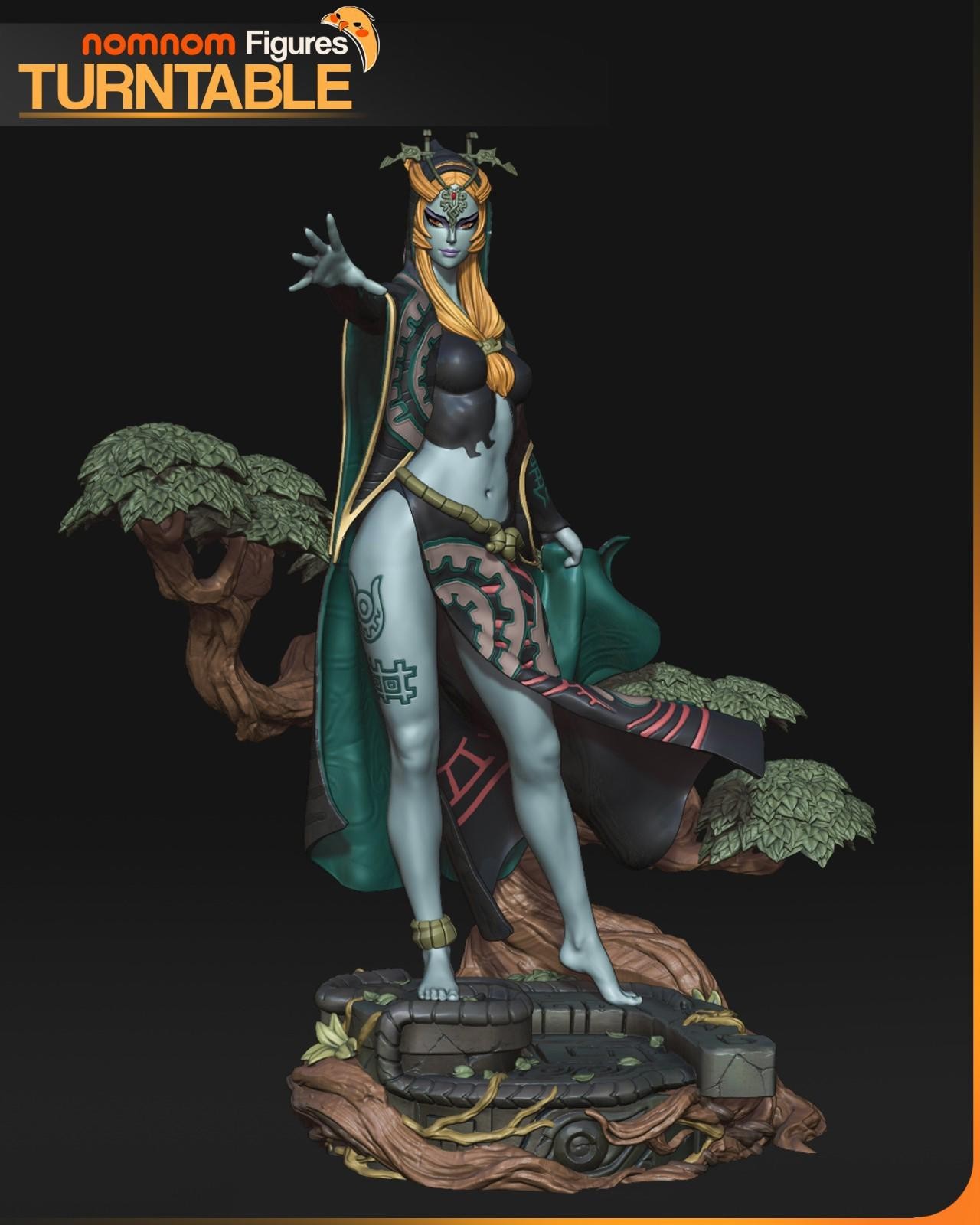 Princess Midna | The Legend of Zelda | UNPAINTED | 1/10 Scale Resin Kit