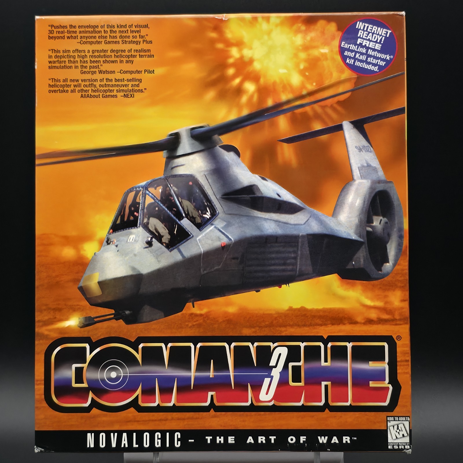 Comanche 3, 1997, Big Box, New & Sealed