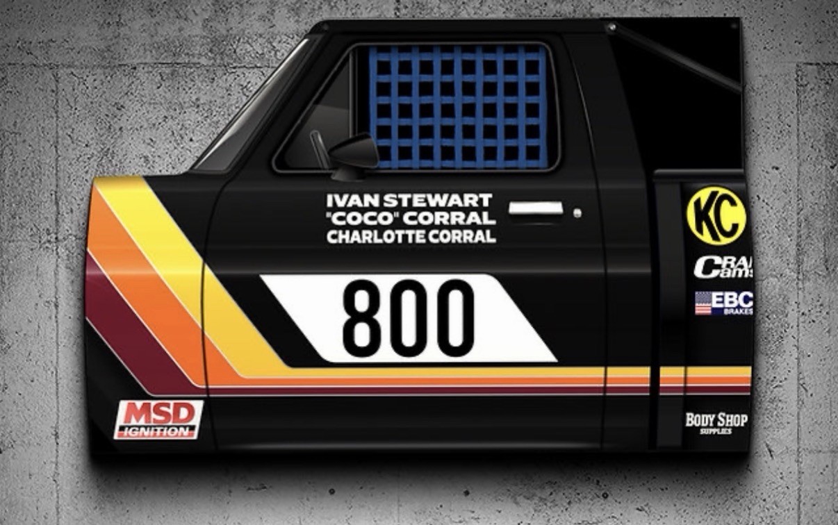 WOW Ivan Stewarts Ford Off Road Racing Baja 500 Door Style  Sign