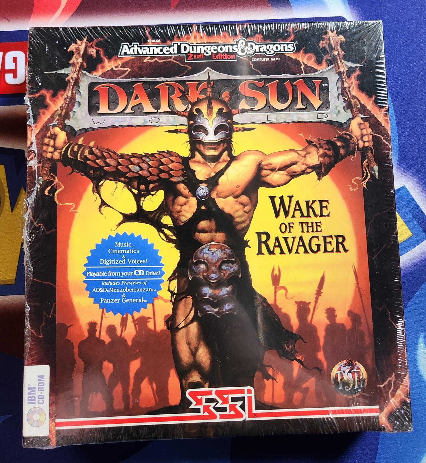 Advanced Dungeon & Dragons 2nd Edition Dark Sun Wake Of The Ravager SEALED PC