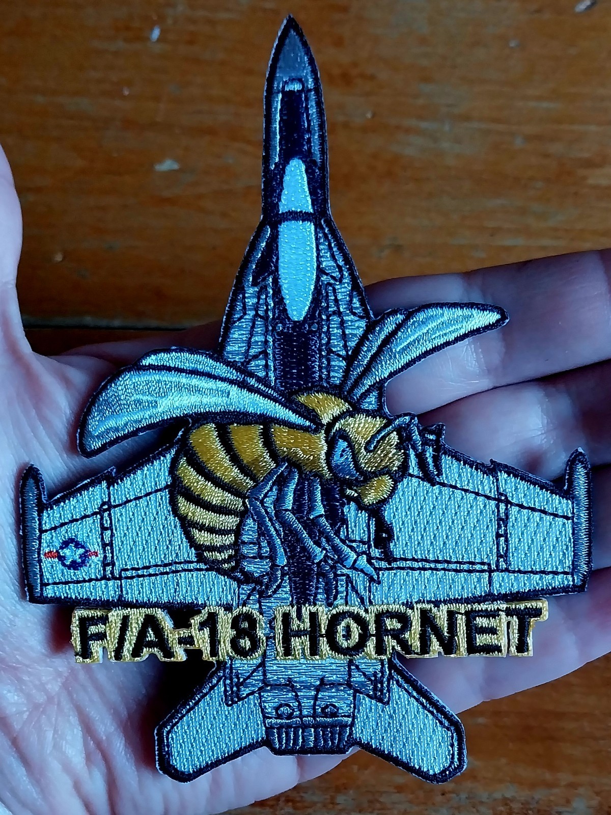 F/A-18 HORNET Embroidered Military Jacket Biker PATCH