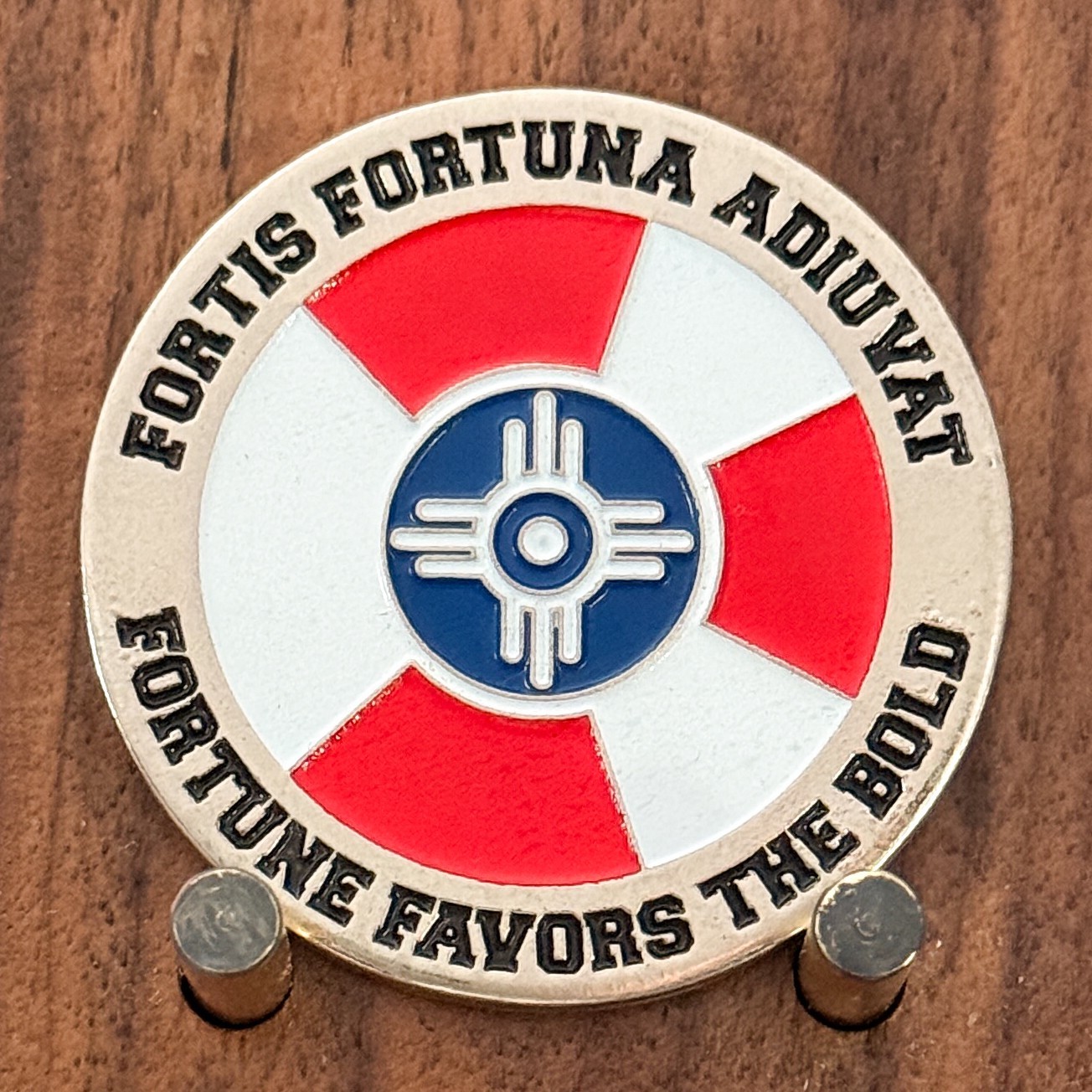 Fortis Fortuna Adiuvat 54 Shooting Training Tactical Challenge Coin  1#40