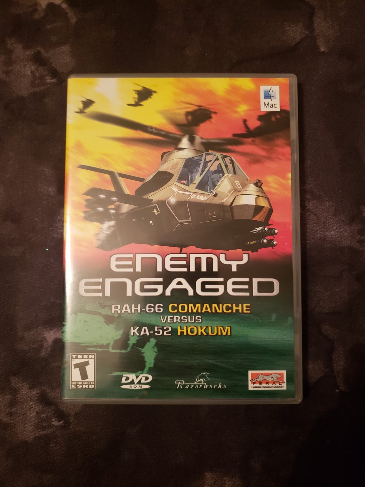 MAC Game: ENEMY ENGAGED: Comanche vs Hokum - Mac Video Game 