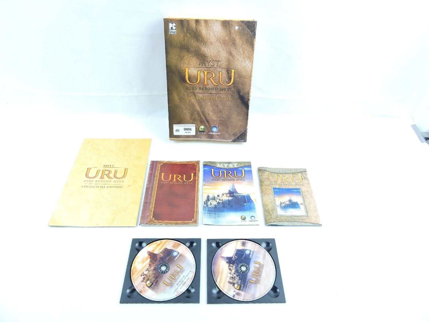 Big Box Mint Disc PC Myst Uru Ages Beyond Myst Collector's Edition