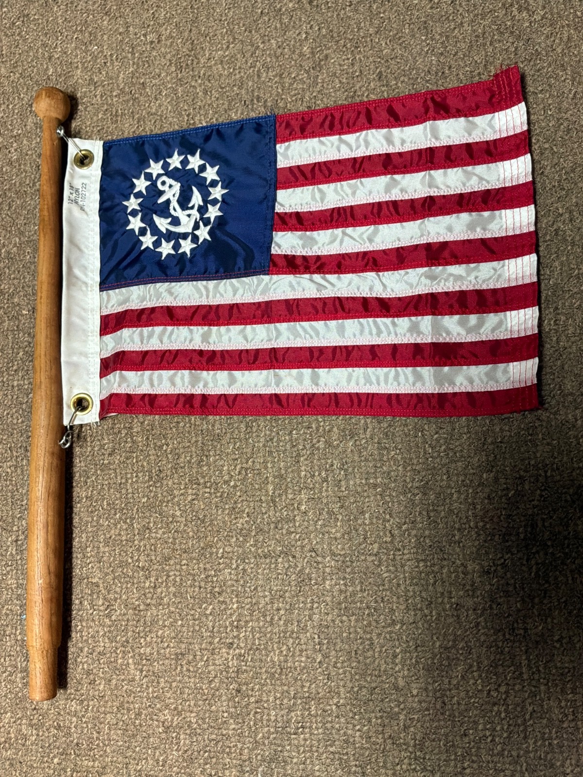 Taylor Made USA Yacht Ensign Boat Flag, 12x18