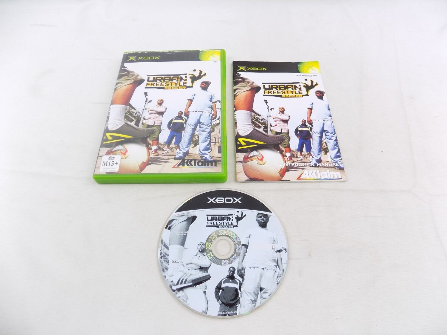 Mint Disc Xbox Original Urban Freestyle Soccer - Inc Manual