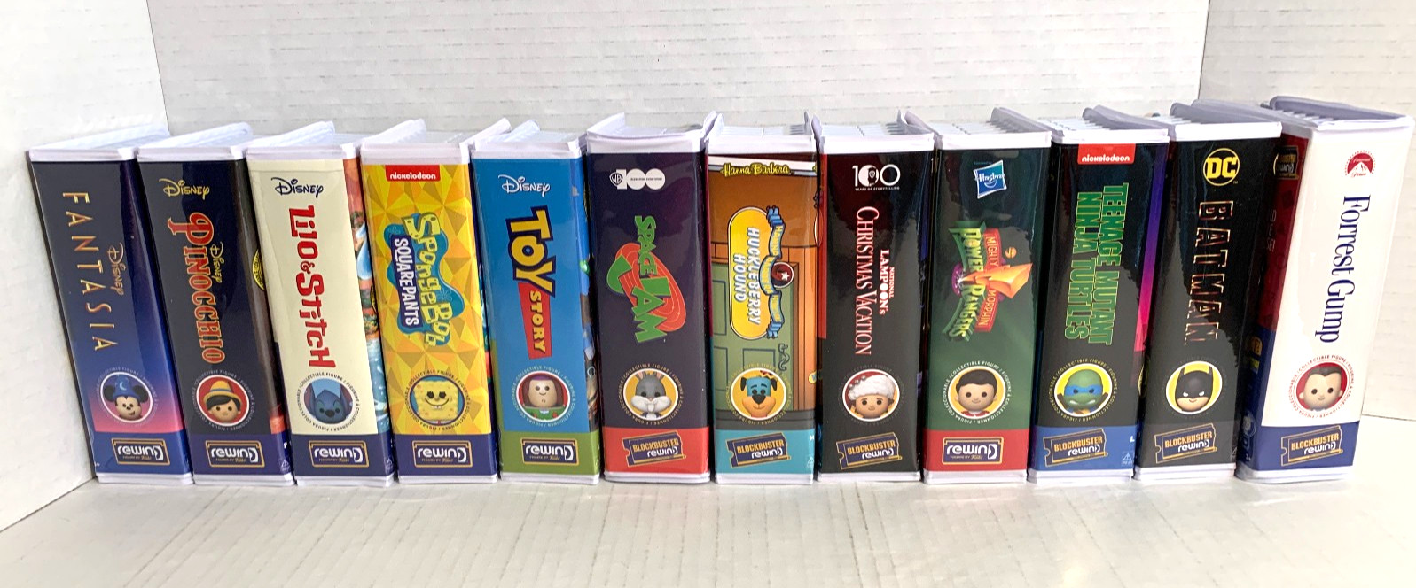 Funko Blockbuster Rewind lot of 12 w/ Buzz, Batman, Red Ranger (chase), TMNT