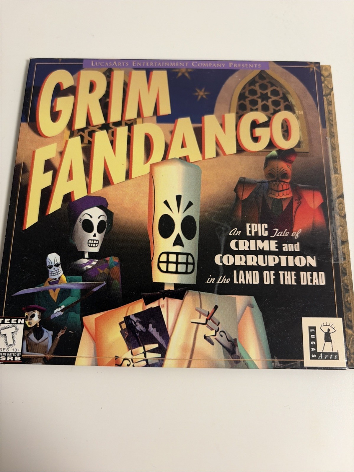 Grim Fandango (PC CD-ROM, 1998, 2 Disc)
