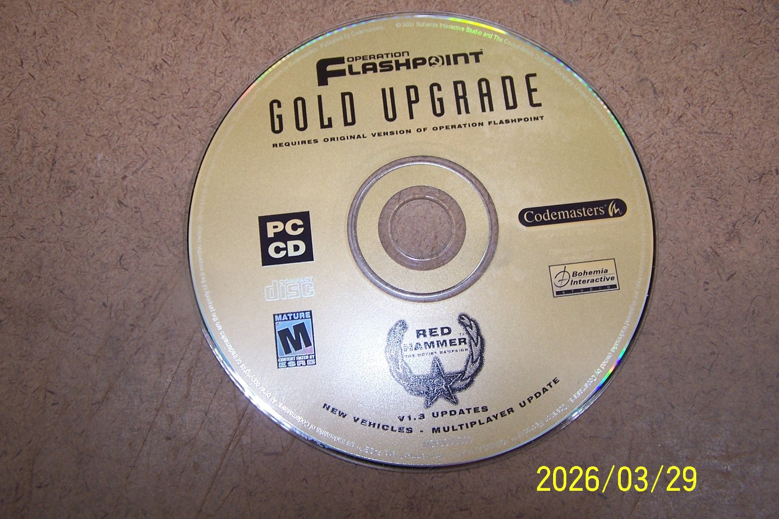 Operation Flashpoint Cold War Crisis Gold Upgrade