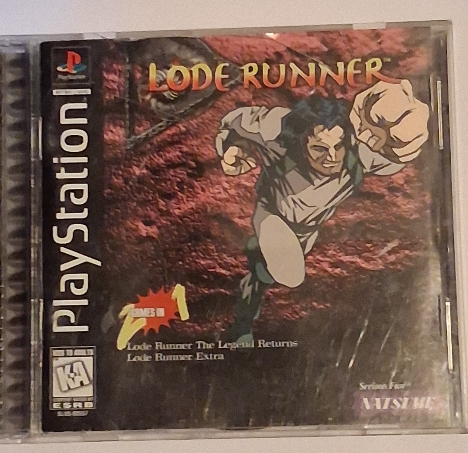 Lode Runner: The Legend Returns (Sony PlayStation 1, 1998)