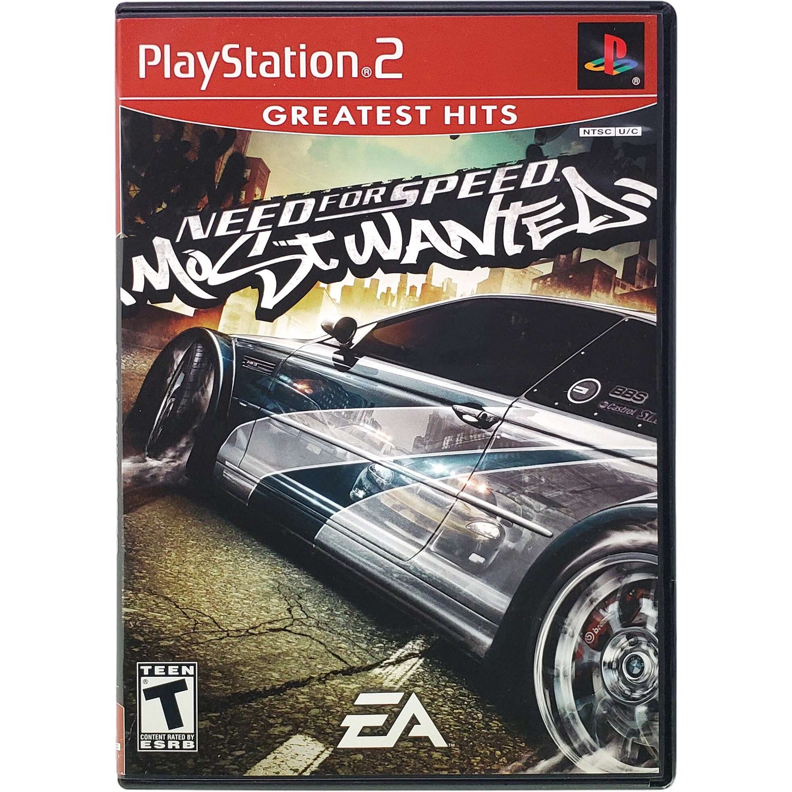 Need For Speed Most Wanted Greatest Hits - Sony Playstation 2 PS2 Pristine