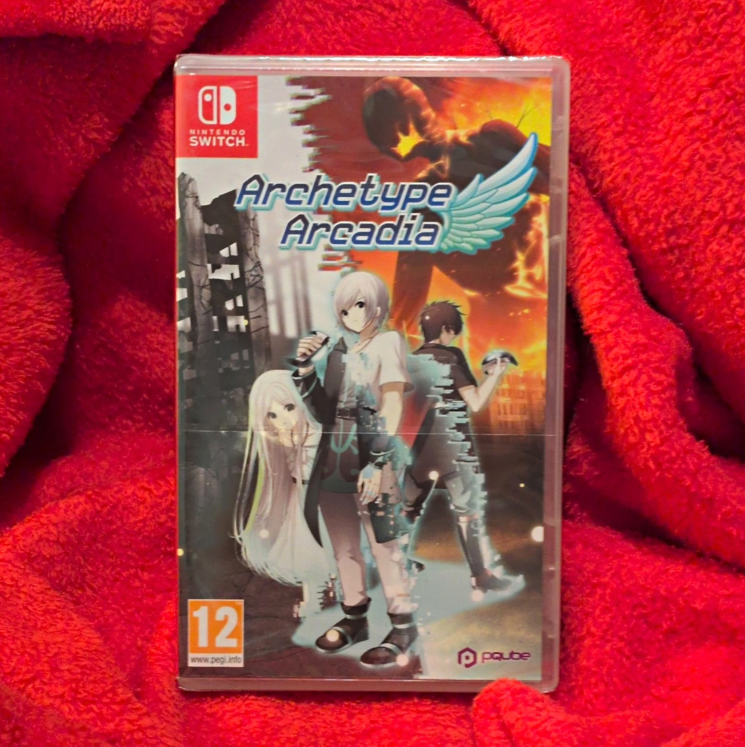 PQube Archetype Arcadia Nintendo Switch PAL PEGI 12 2022 Visual Novel Sci-Fi
