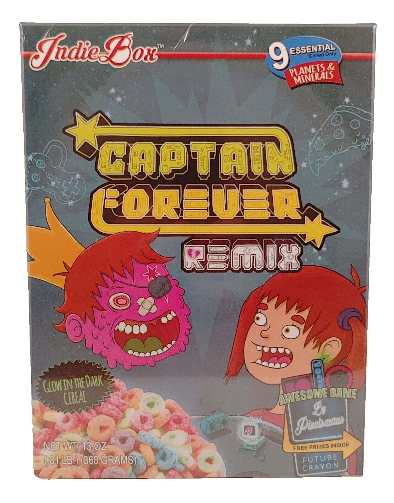 Brand New Captain Forever Remix Indiebox Limited Edition Number 772 Out Of 1600.