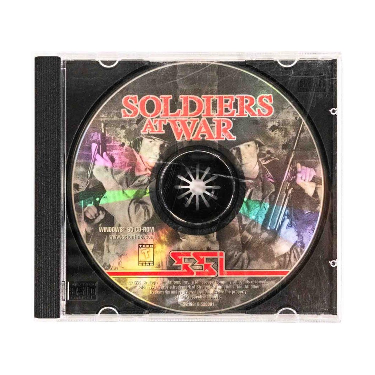 SSI Computer Wargame Soldiers at War NM