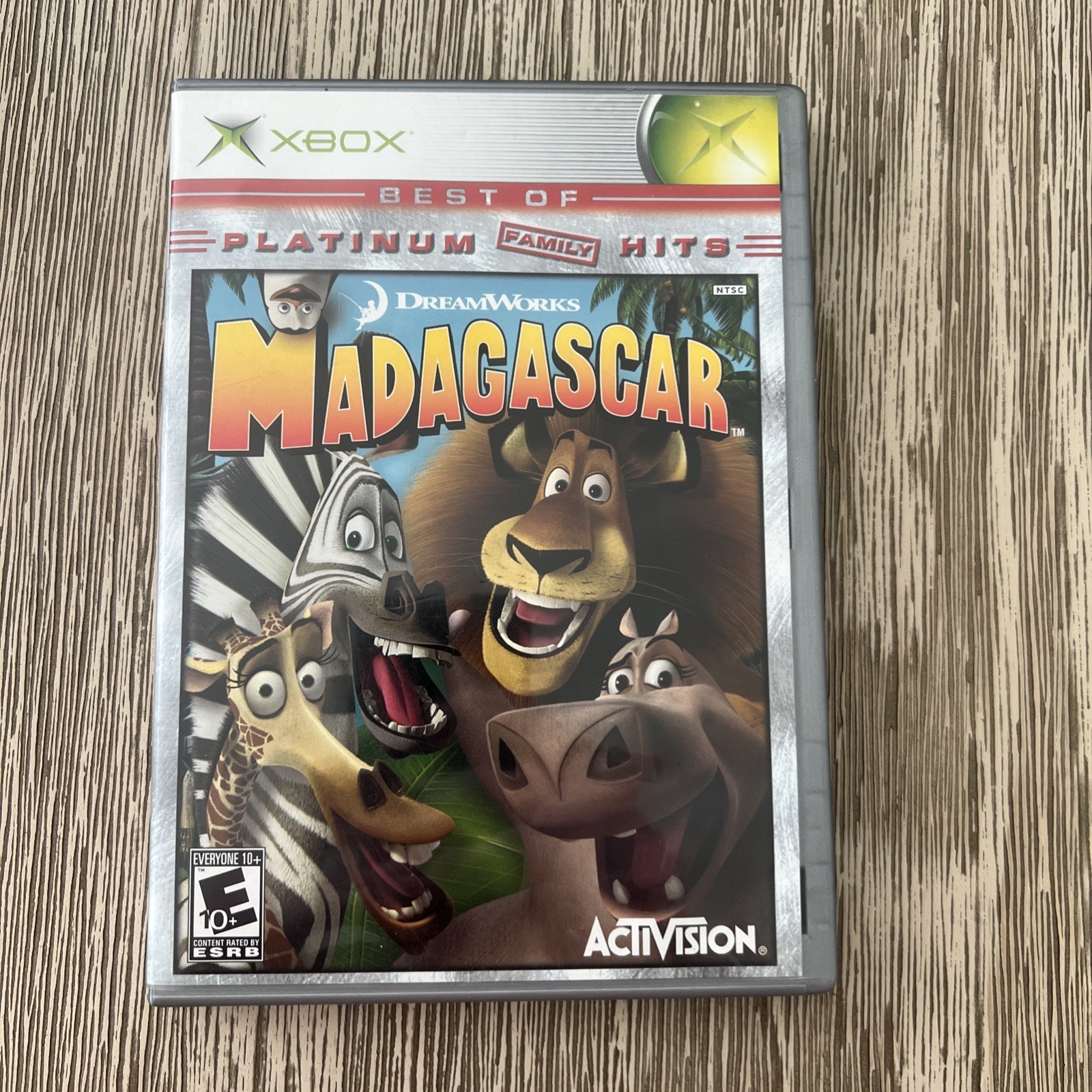 Madagascar Platinum Hits (Microsoft Xbox, 2005) Complete