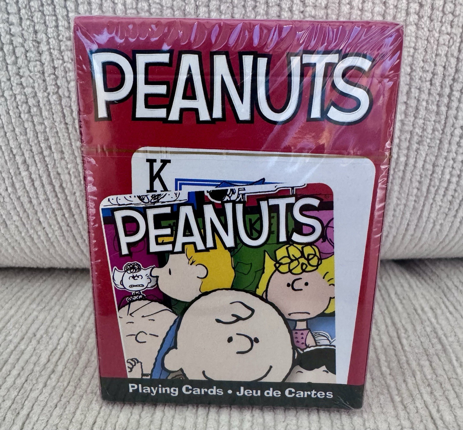 Peanuts Snoopy Cartoon MultiColor Graphic Card Deck Playing Cards New Sealed