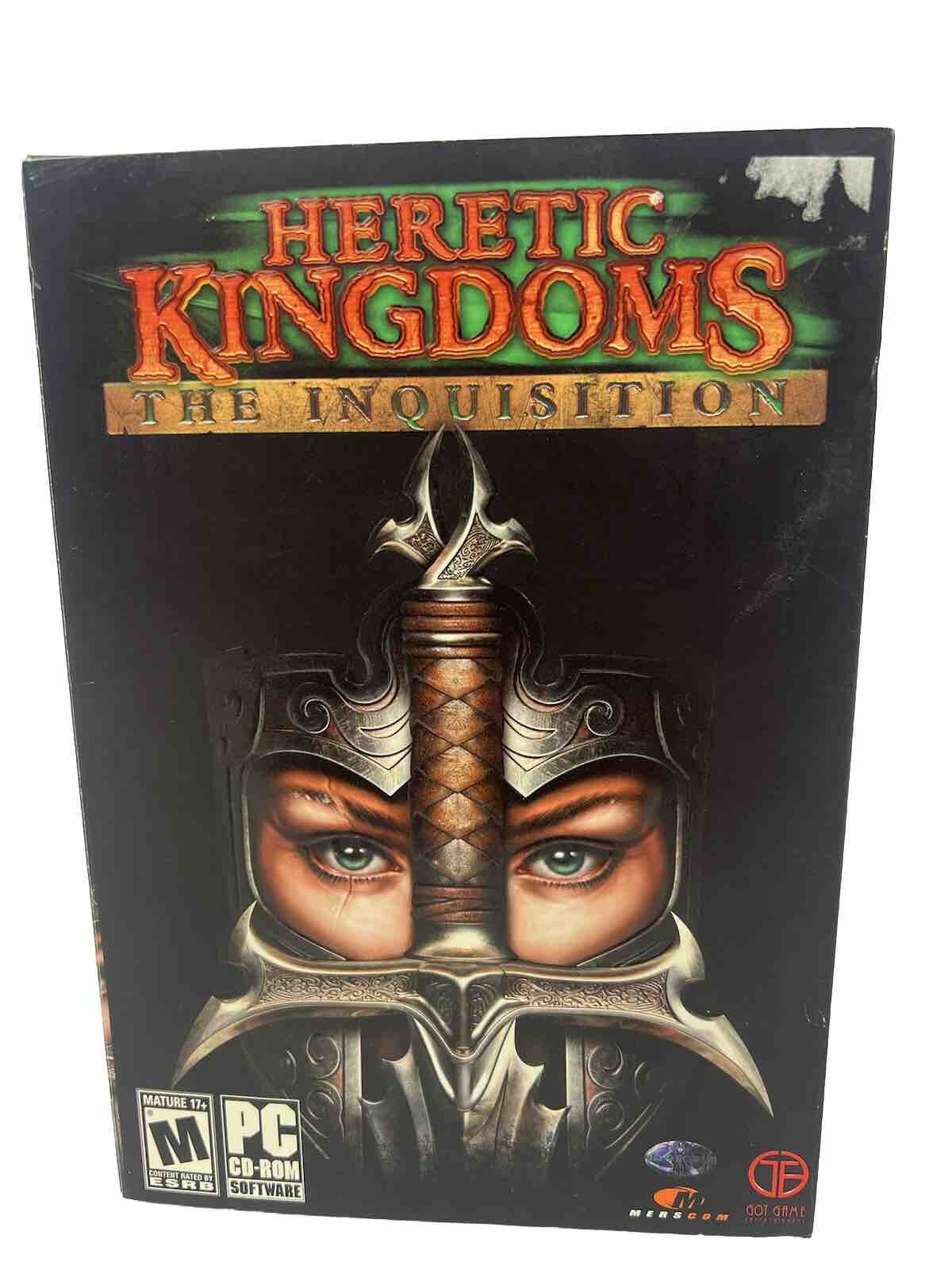 Heretic Kingdoms: The Inquisition PC Game RPG 2005 Brand New Factory Sealed NOS