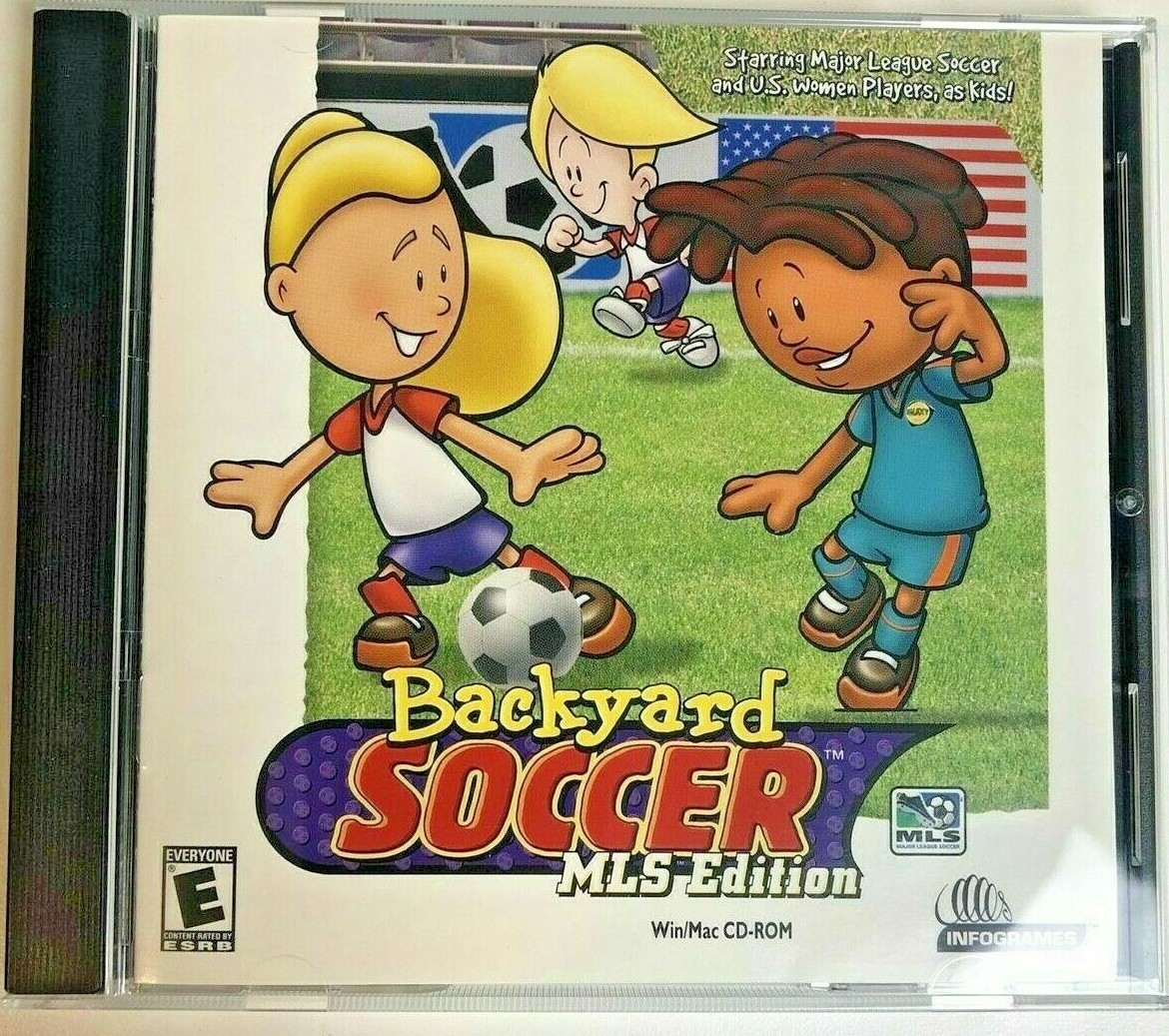 BACKYARD SOCCER MLS Edition (2000 WIN/MAC CD) PC Video Game Fast  