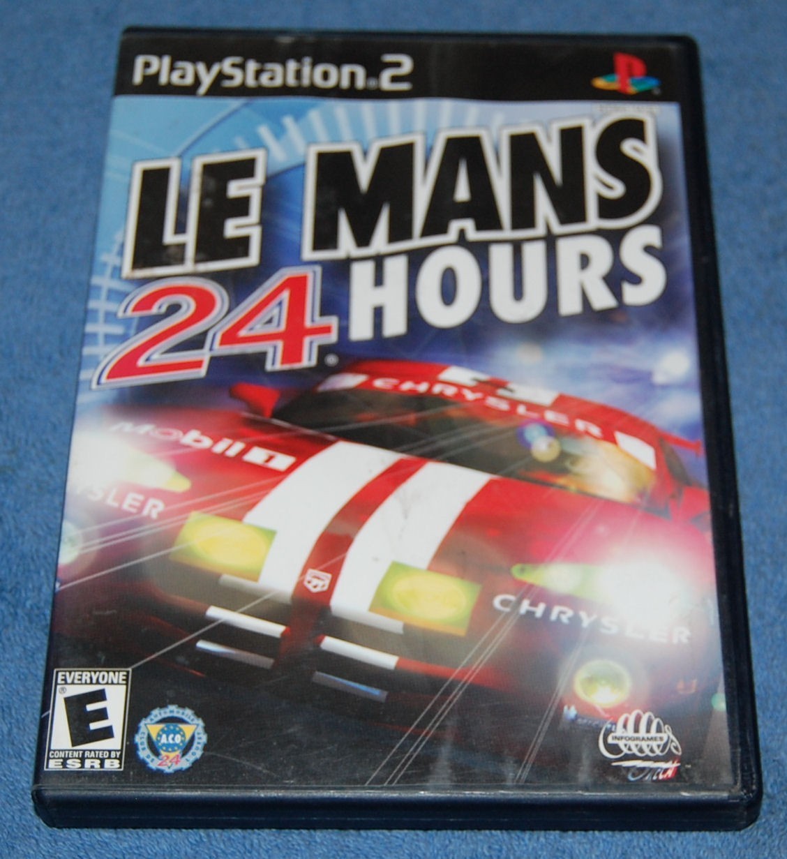 Le Mans 24 Hours Sony Playstation 2 Game, Complete Tested, Cleaned