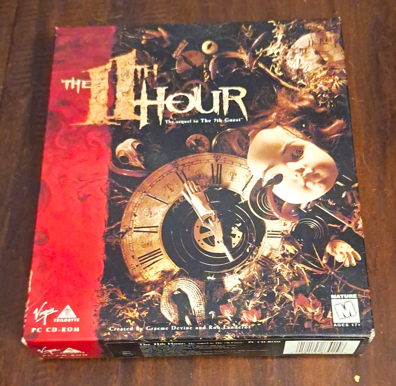 Virgin The 11th Hour The 7th Guest Series PC CD-ROM Adventure M-Mature