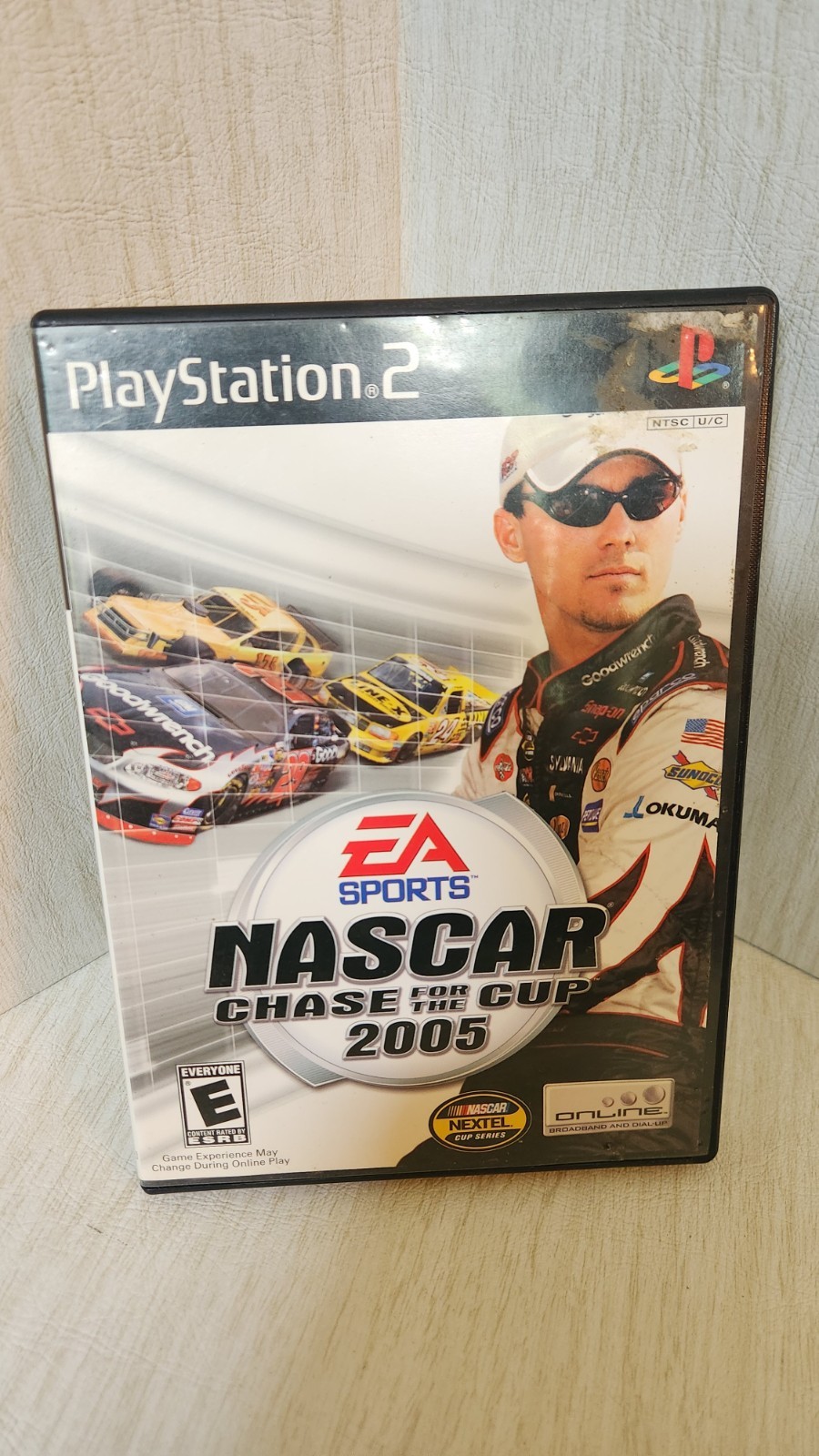 EA Sports NASCAR 2005 Chase for the Cup PS2 Black Excellent Racing Game Clean