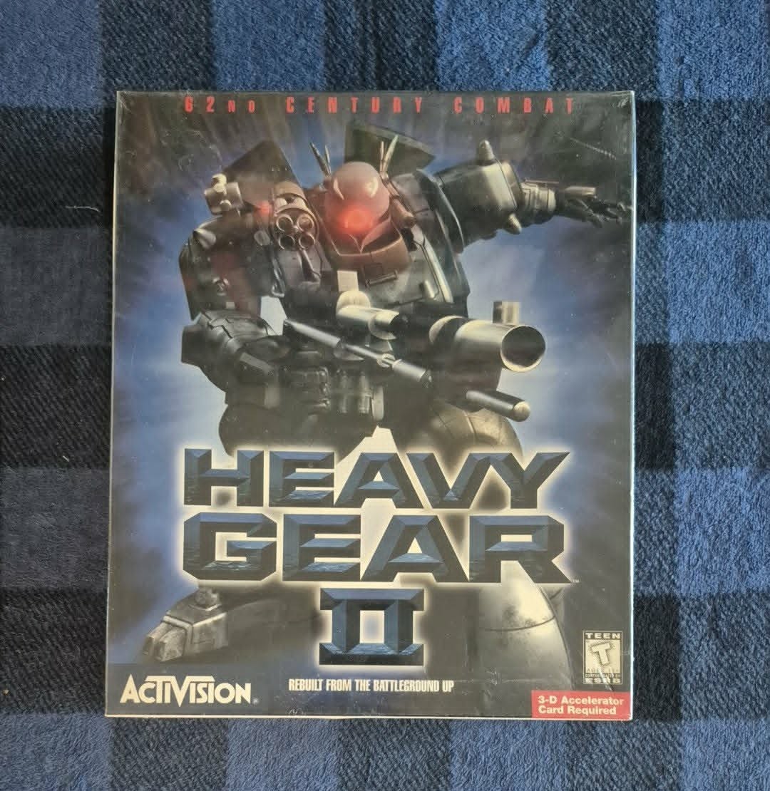 Heavy Gear II 2 Activision 1998 - Big Box PC Game - SEALED