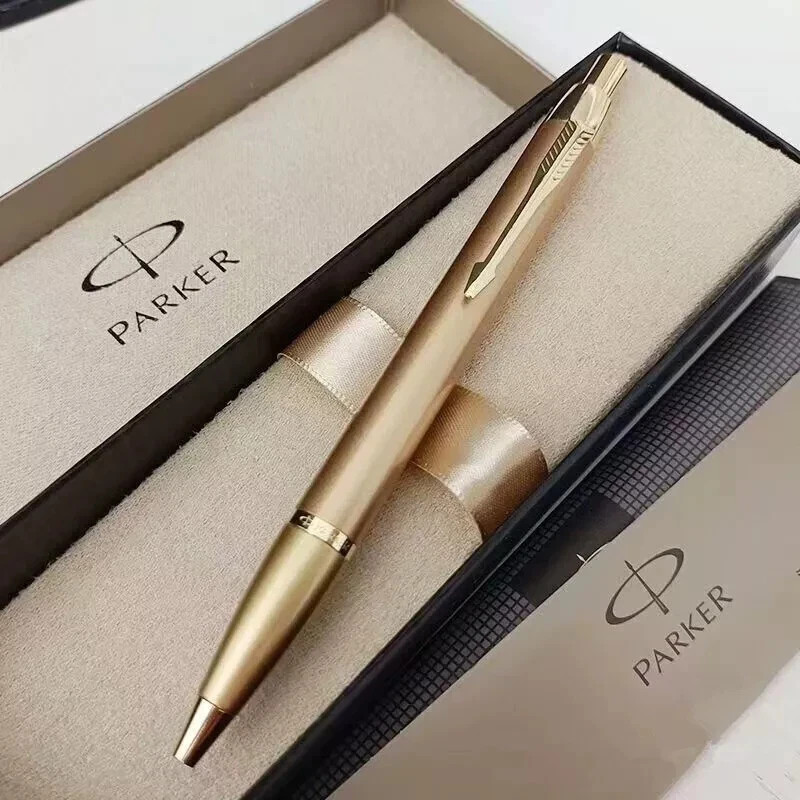 Good Parker IM Series Ballpoint Pen Gold Color With 0.5mm Fine Black Ink No Box