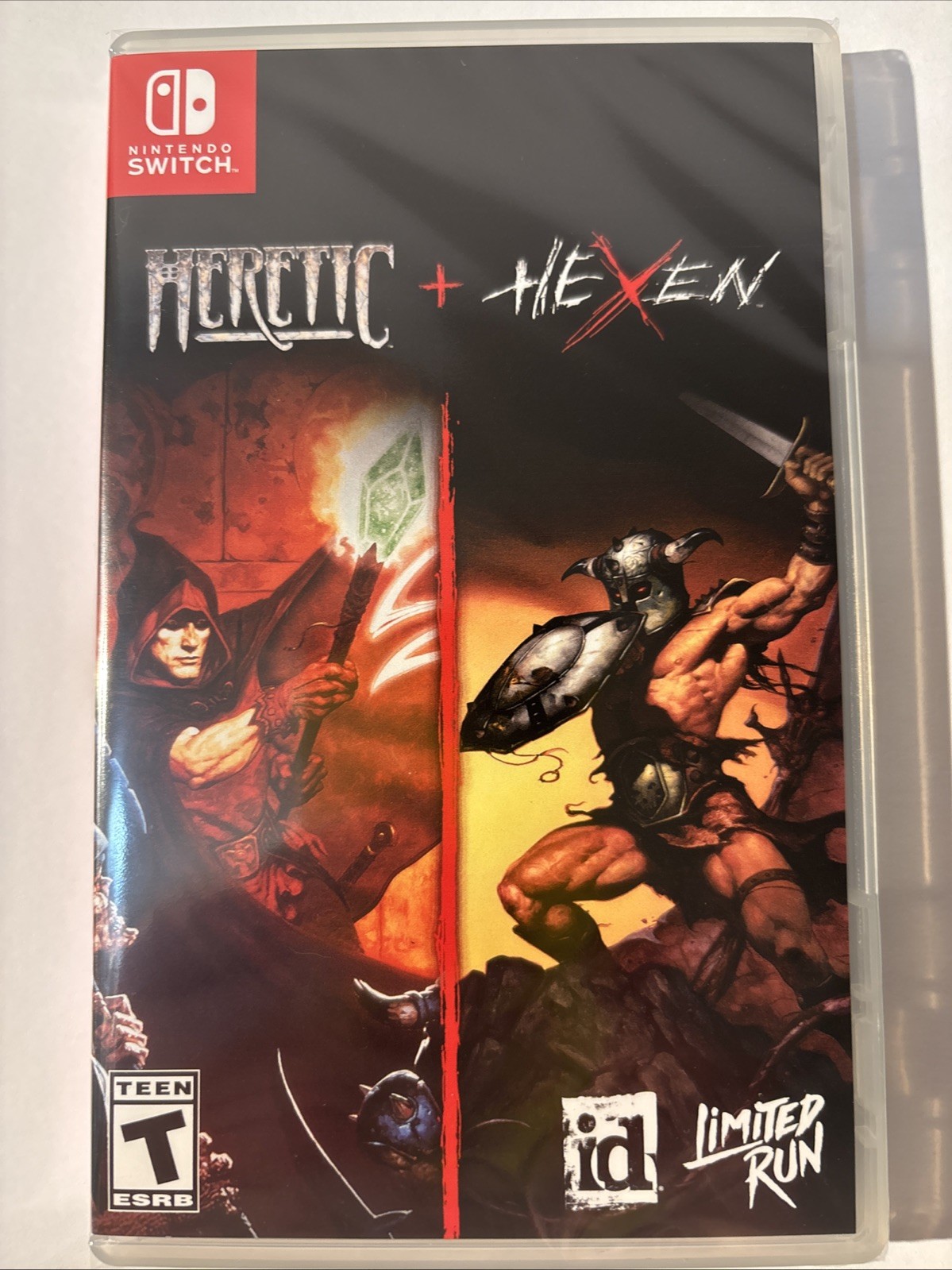BRAND NEW HERETIC + HEXEN LIMITED RUN GAMES NINTENDO SWITCH U.S. ESRB VERSION