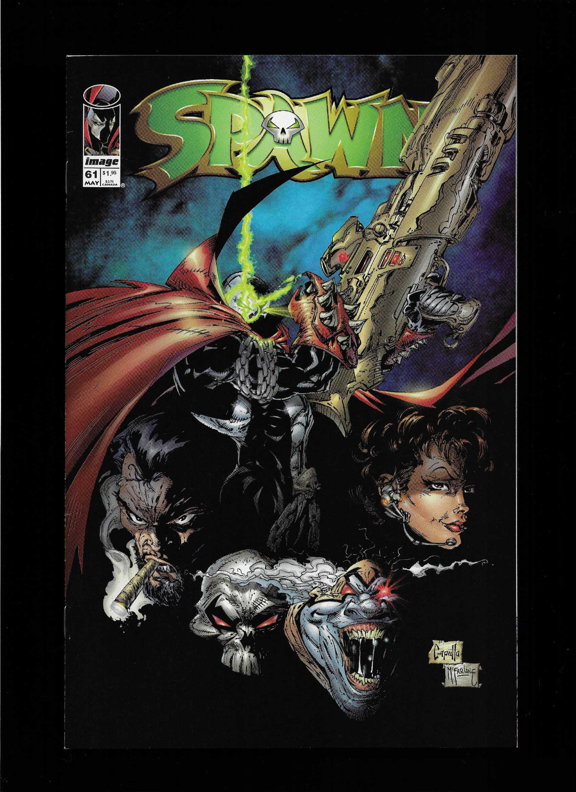IMAGE SPAWN #61 (1997) Todd McFarlane & Greg Capullo 1ST CAMEO Jessica Priest
