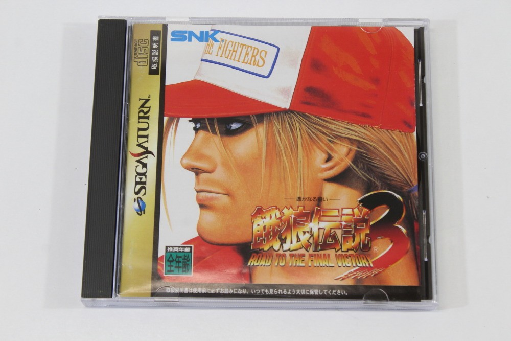 Fatal Fury 3 Garou Densetsu No Back Art SEGA Saturn SS Japan Import US Seller