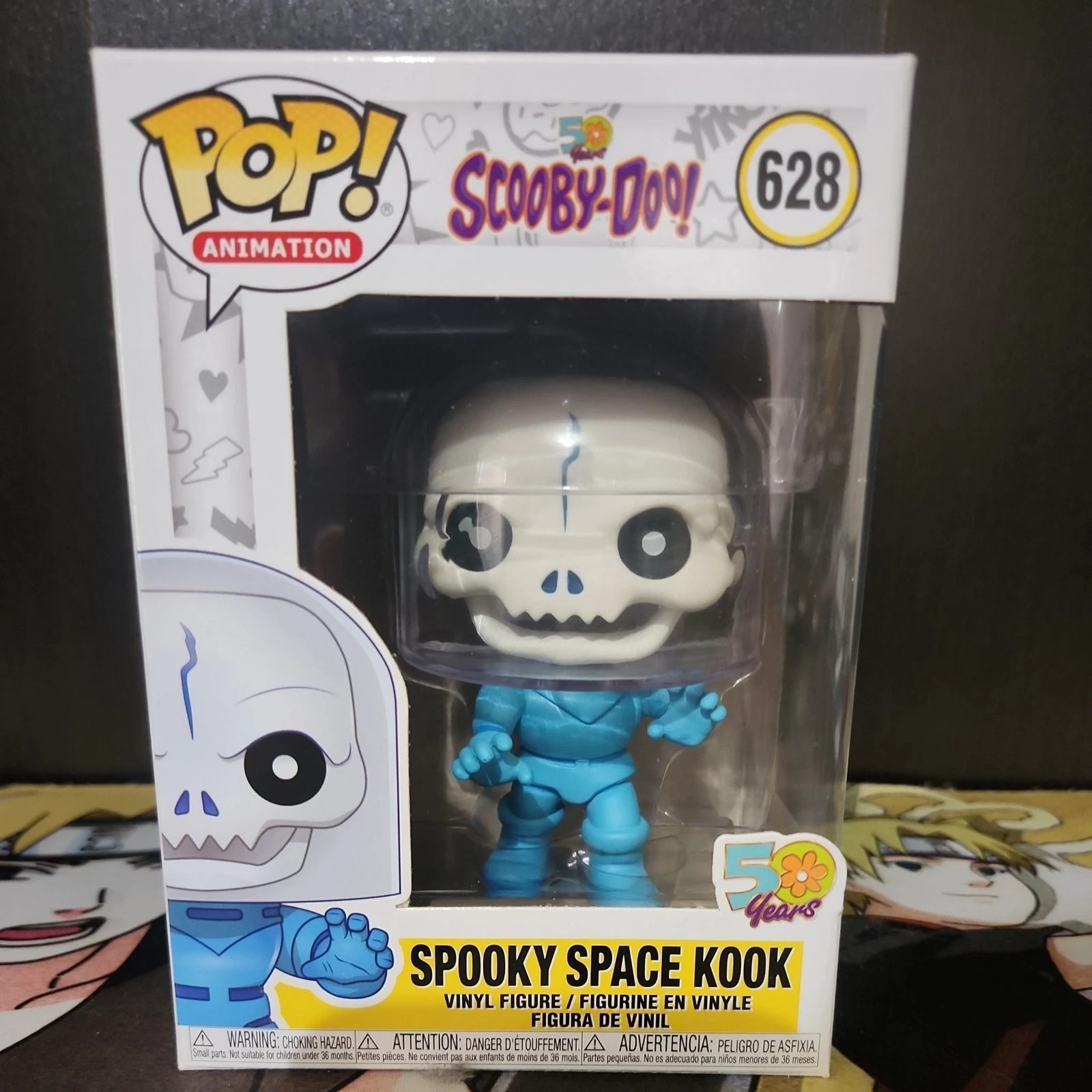 Funko Pop Vinyl: Scooby-Doo - Spooky Space Kook #628-WITH PROTECTOR-2-6-36