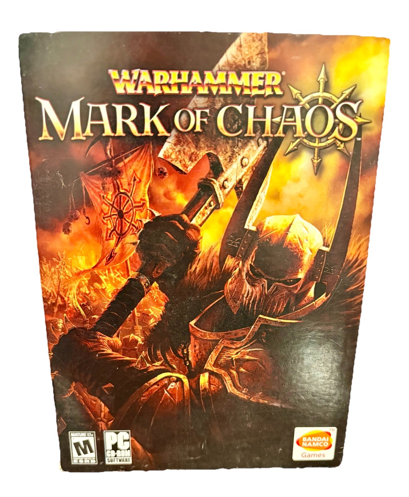 Warhammer Mark of Chaos PC Big Box Complete 6 Disc Set Manual Tested